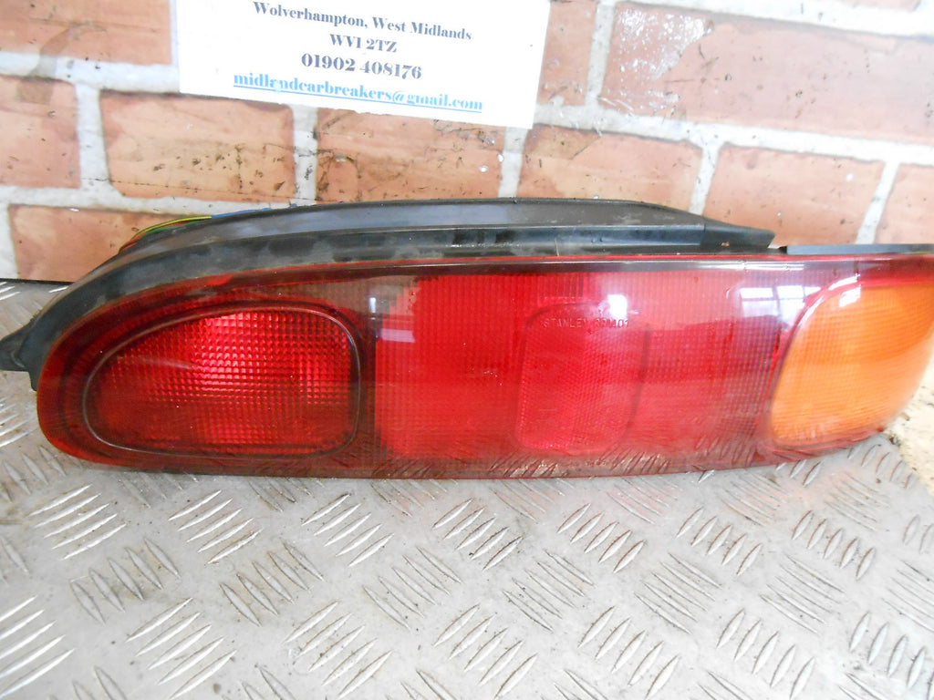 MAZDA MX6 1994 OSR DRIVER SIDE REAR BRAKE TAIL LIGHT CLUSTER 043-1401 R