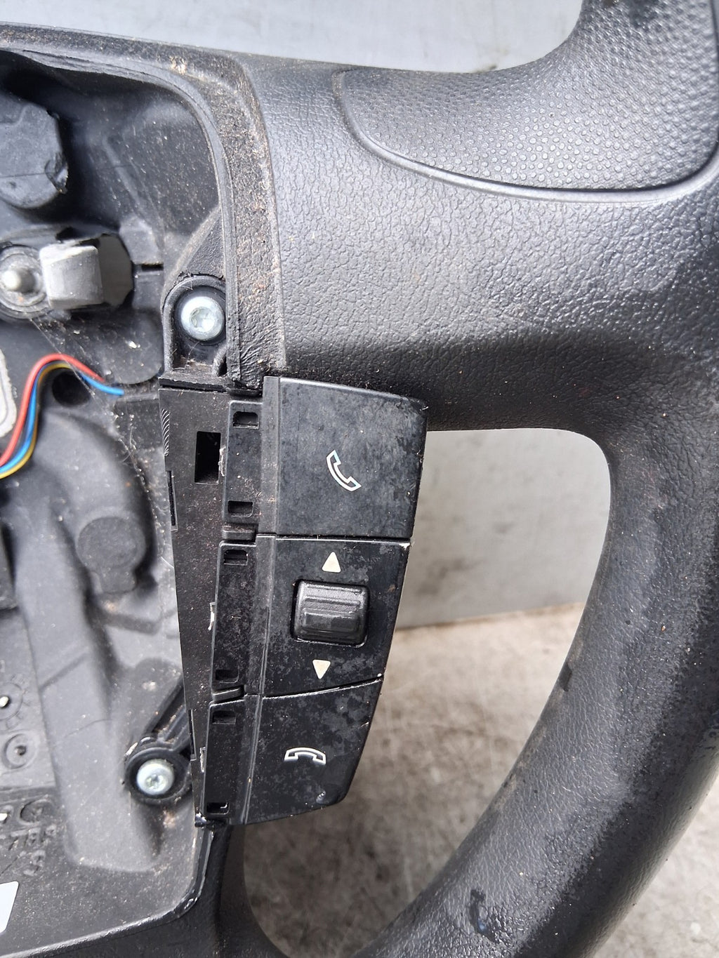 2023 VAUXHALL MOVANO C MK3 MULTIFUNCTIONAL STEERING WHEEL BLACK 30380440