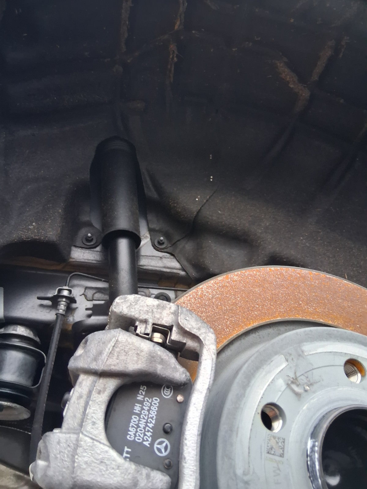 2025 MERCEDES BENZ GLA H247 1.3 HYBRID ELECTRIC COMPLETE REAR AXLE DISC TYPE