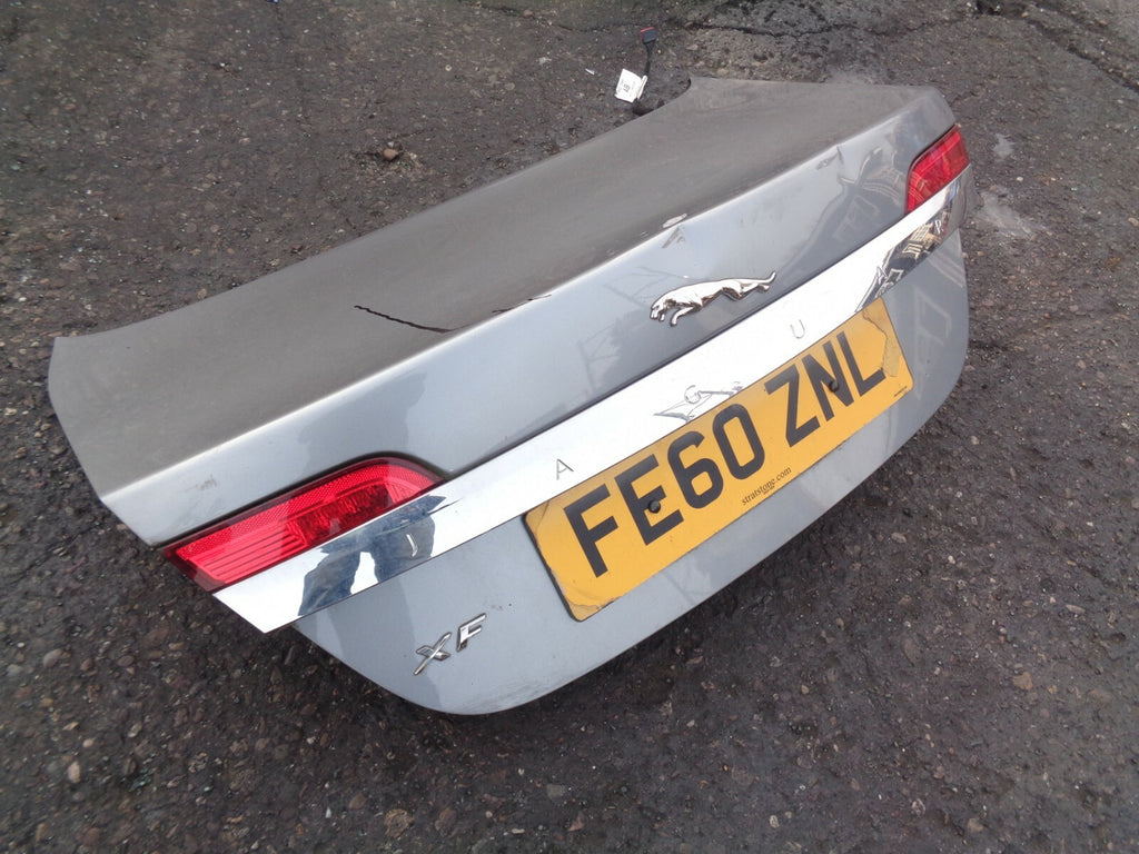 JAGUAR XF 2010 X250 3.0 DIESEL REAR COMPLETE TAILGATE BOOTLID GREY