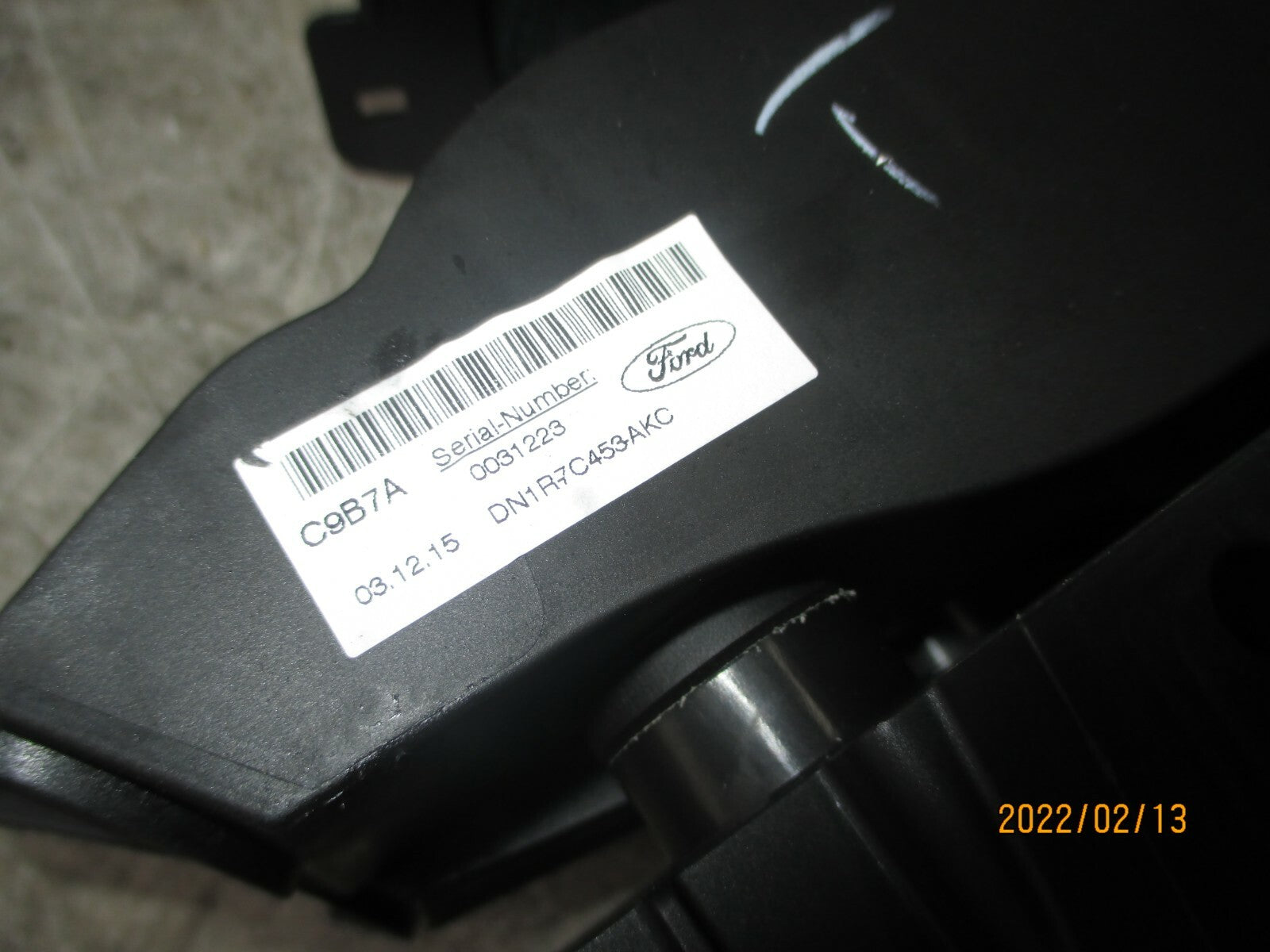 FORD ECOSPORT 2016 5 SPEED MANUAL GEARSTICK GEARSHIFTER DN1R7C453AKC