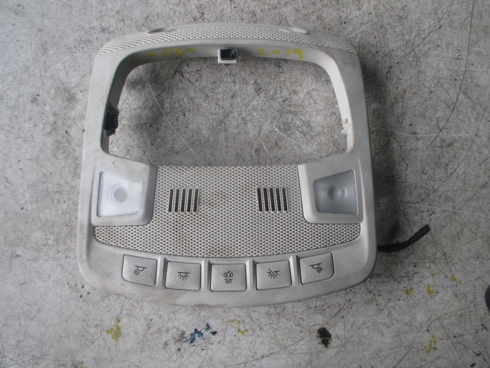 FORD MONDEO MK5 2019 INTERIOR ROOF READING LIGHT FRONT PANEL DS7T15K609