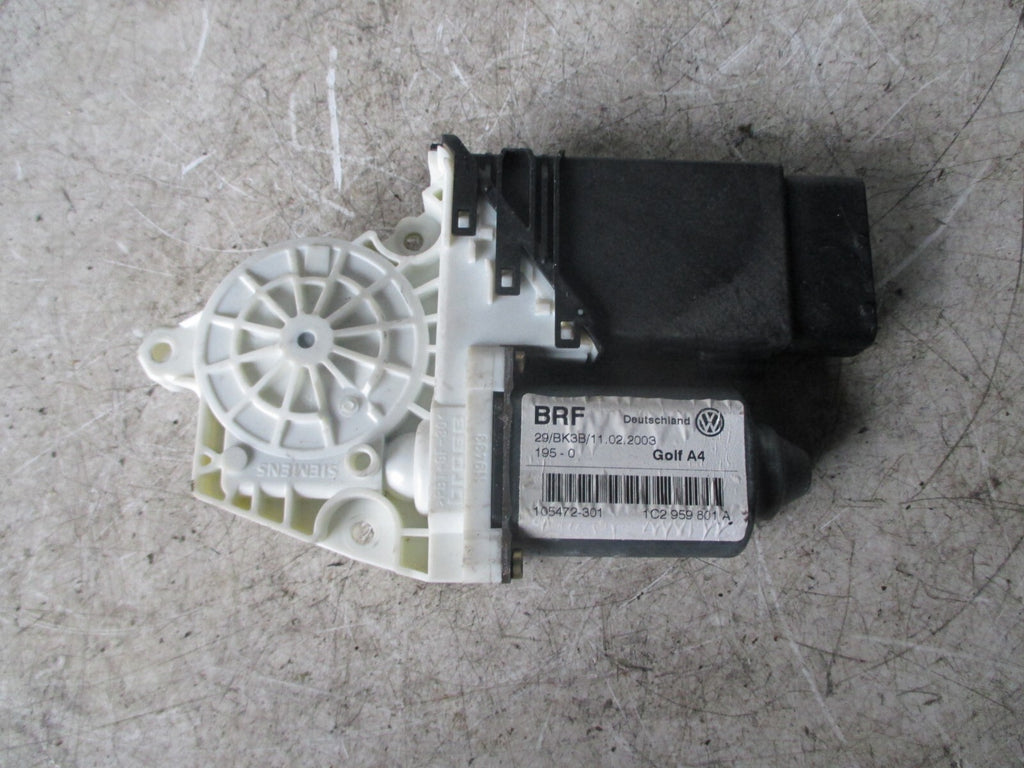 VW VOLKSWAGEN GOLF OSR DRIVER SIDE REAR WINDOW MOTOR REGULATOR 1C0959801