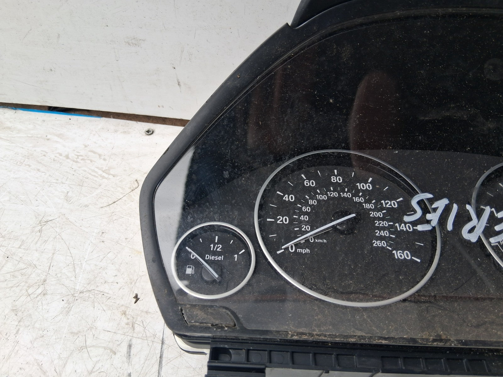 2014 BMW 3 SERIES F31 2.0 DIESEL MAN SPEEDO INSTRUMENT CLUSTER 9371035 9232893