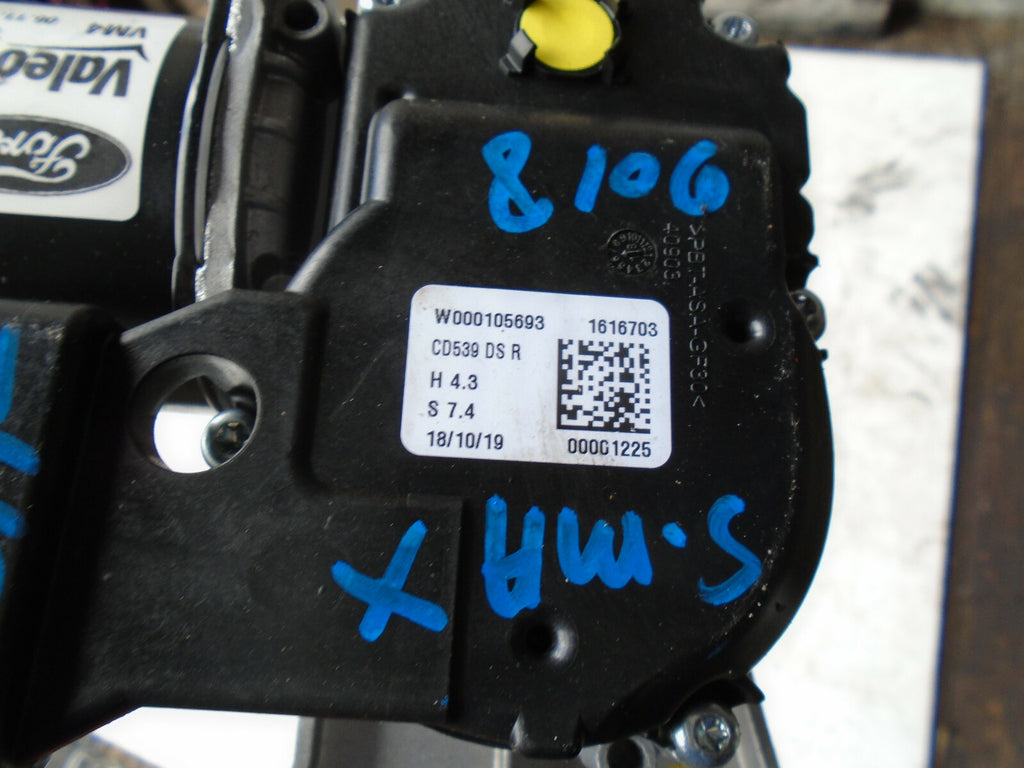 FORD S MAX MK2 2018 OS DRIVER SIDE RIGHT WIPER MOTOR W000102755