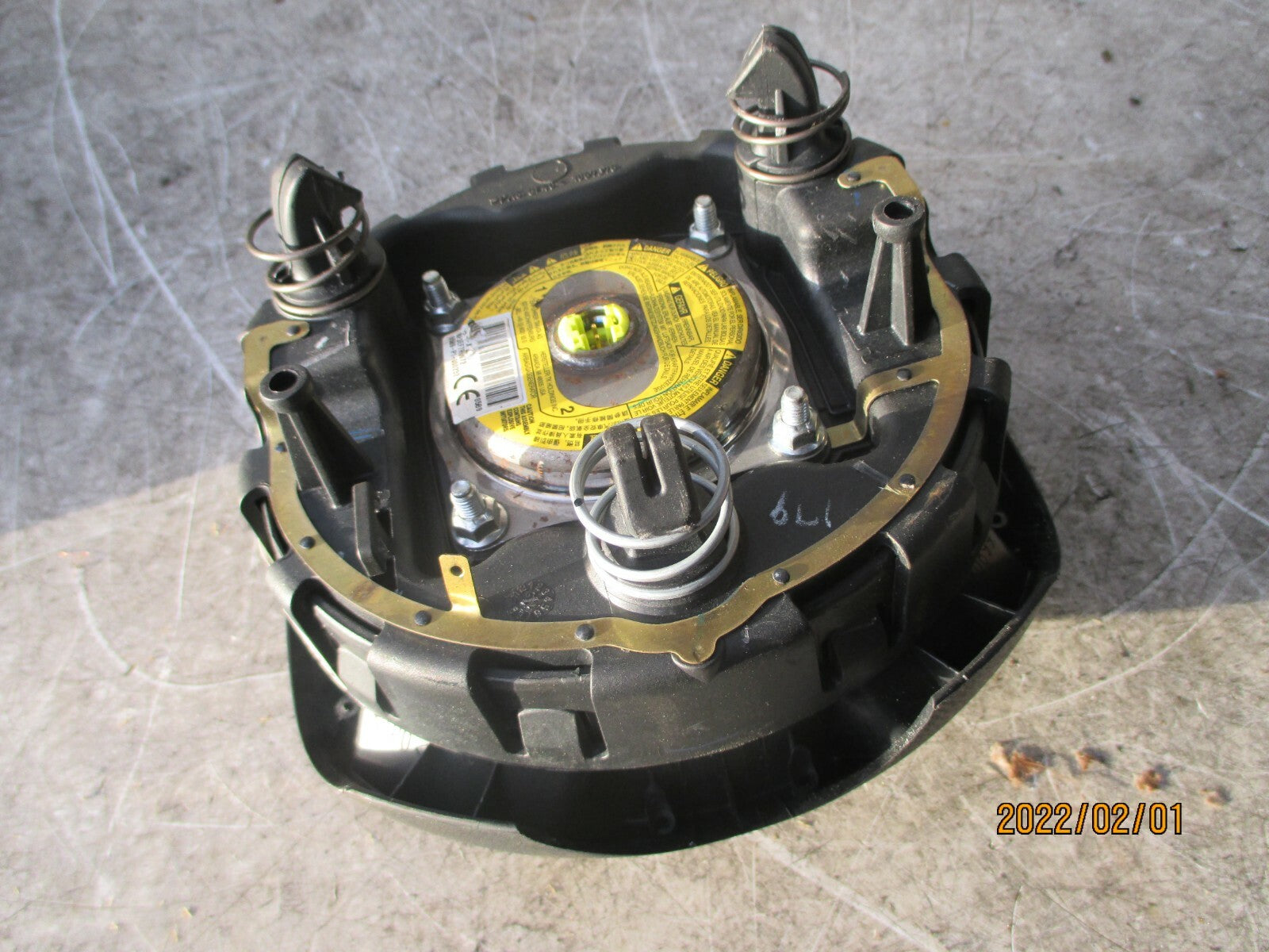NISSAN MICRA K13 2014 STEERING WHEEL SAFETY BAG