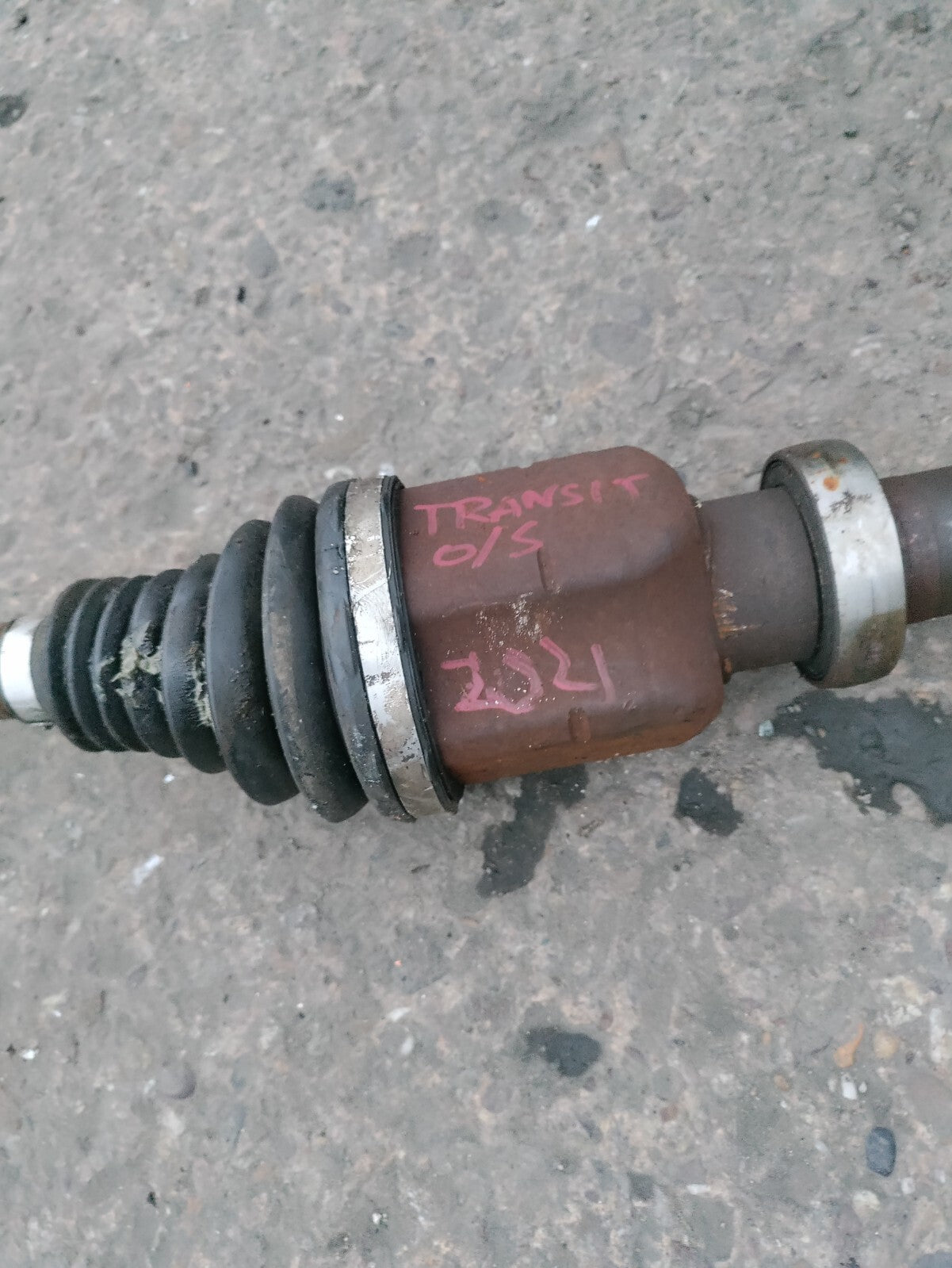 2021 FORD TRANSIT MK8 FWD 2.0 TDCI MANUAL OS DRIVER SIDE DRIVESHAFT KK213B436BB