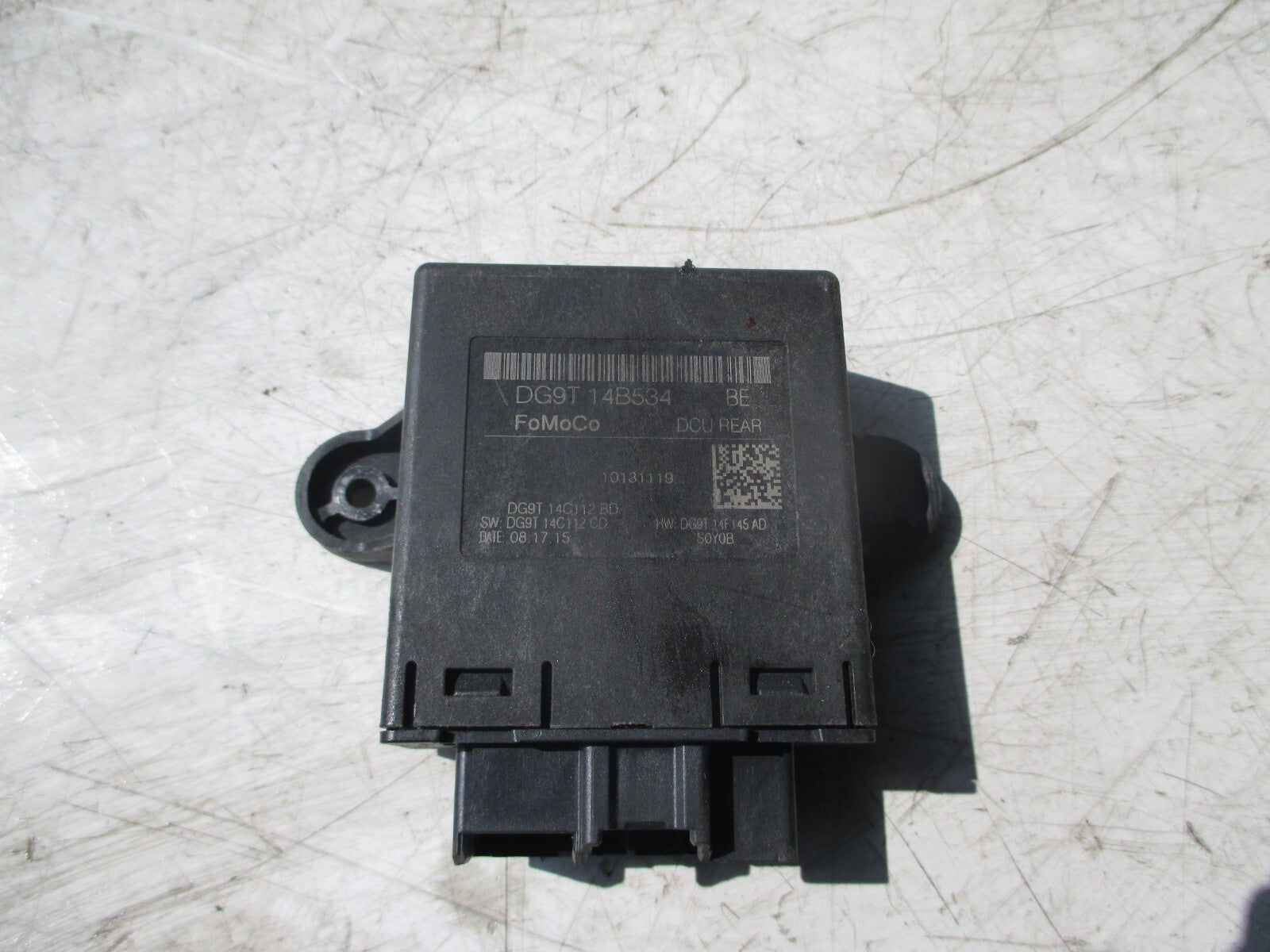 FORD MONDEO MK5 2016 NSR PASSENGER SIDE REAR DOOR CONTROL MODULE DG9T14B534BE
