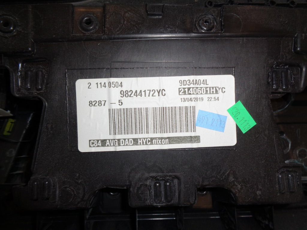 CITROEN C5 AIRCROSS 2019 NSF PASSENGER SIDE FRONT DOOR DOORCARD