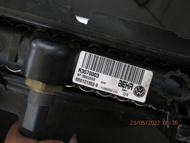 SKODA FABIA 2020 MK3 1.0 PETROL RAD PACK RADIATOR RP 32