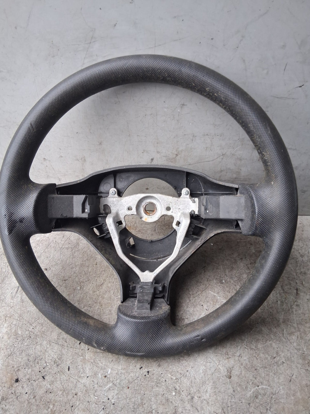 2008 CITROEN C1 3 DOOR STEERING WHEEL BLACK