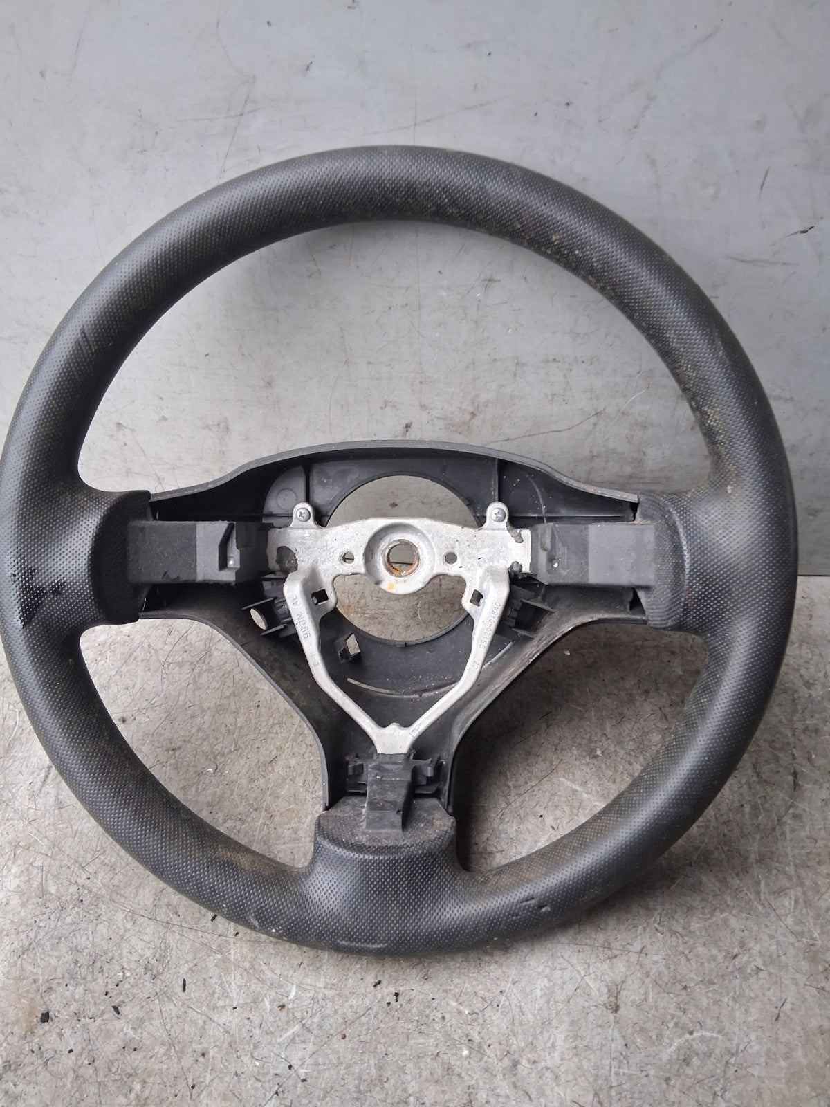 2008 CITROEN C1 3 DOOR STEERING WHEEL BLACK