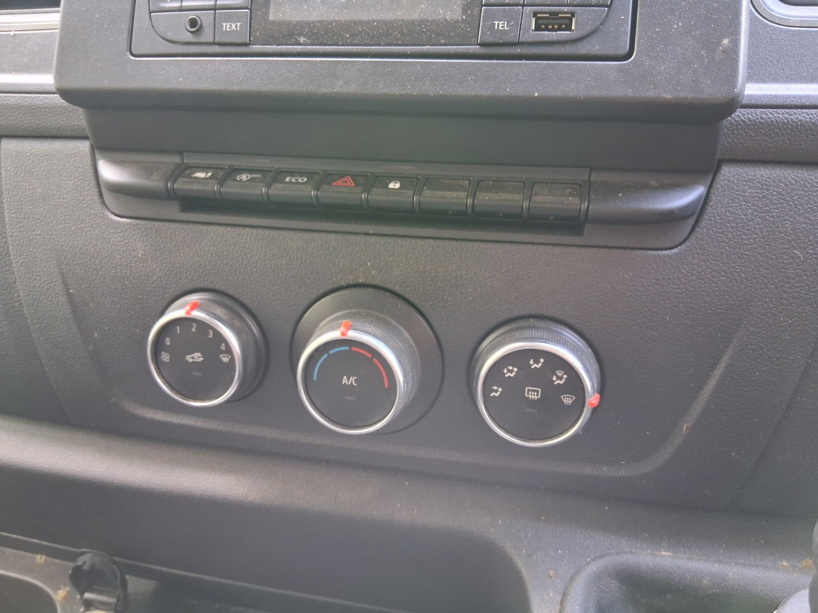 2024 RENAULT MASTER MK3 HEATER AC CLIMATE CONTROL SWITCH PANEL