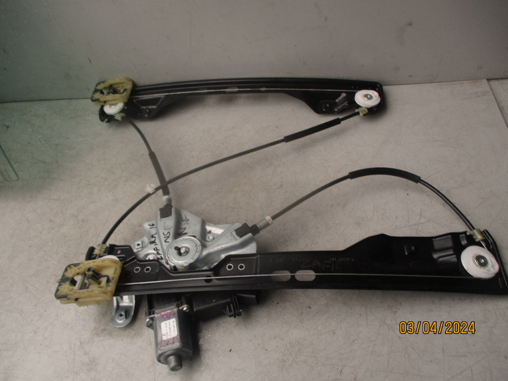 2016 VAUXHALL ZAFIRA C NSF PASSENGER FRONT LEFT WINDOW REGULATOR MOTOR 20951581