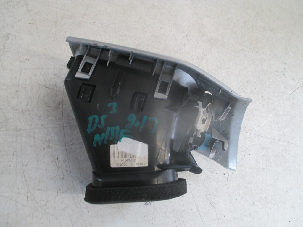 2017 CITROEN DS3 NSF PASSENGER SIDE FRONT DASHBOARD AIR VENT A1092112