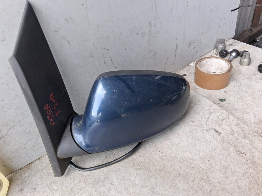 2012 VAUXHALL ASTRA J NS PASSENGER SIDE LEFT WING MIRROR BLUE