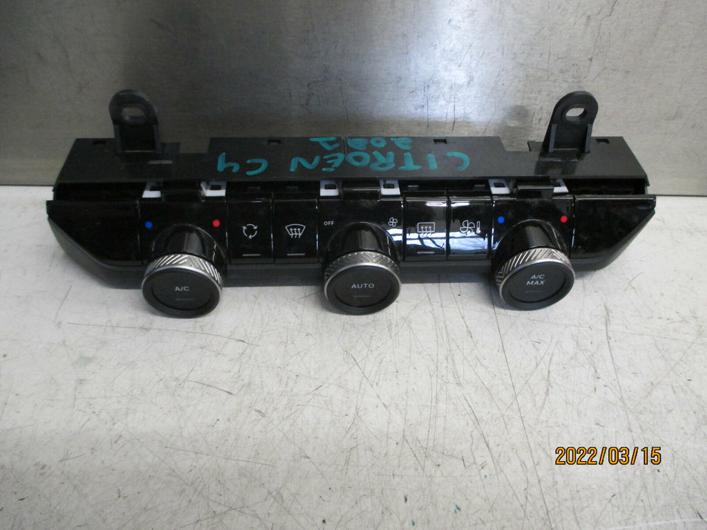 CITROEN C4 MK3 2021 HEATER AC CLIMATE CONTROL SWITCH PANEL 9844375880