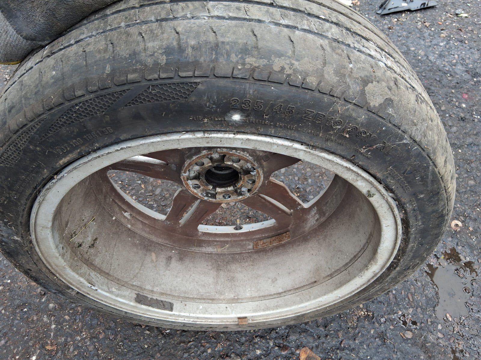 FORD KUGA MK2 2014 19 INCH ALLOY WHEEL WITH TYRE 235/45R19 CJ5J1007AC