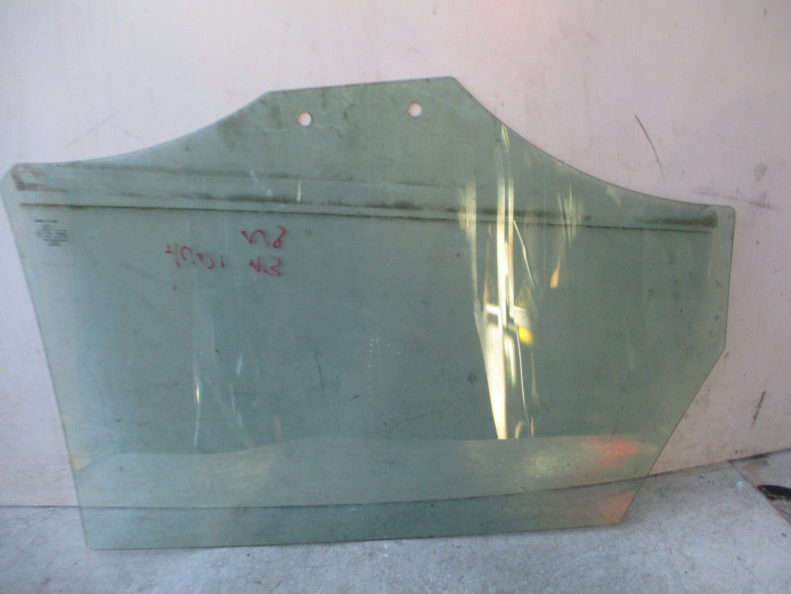 AUDI A3 8V 2013 HATCHBACK NSR PASSENGER SIDE REAR WINDOW GLASS