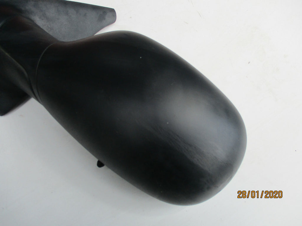 RENAULT MEGANE MK1 1996 NS PASSENGER SIDE ELECTRIC DOOR WING MIRROR BLACK