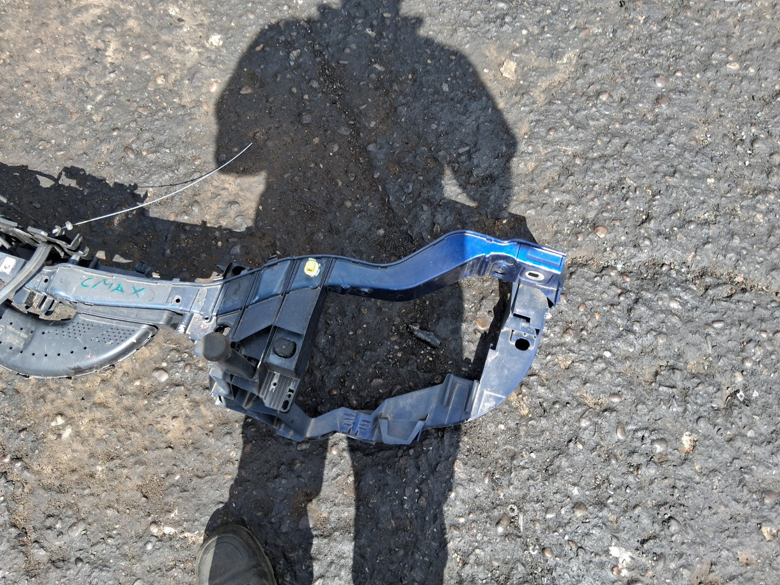 2016 FORD C MAX FRONT UPPER SLAM PANEL FRAME BLUE