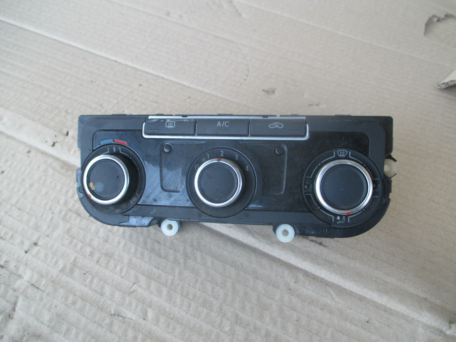 VW VOLKSWAGEN GOLF MK6 2012 HEATER AC CLIMATE CONTROL SWITCH PANEL 7N0907426BG