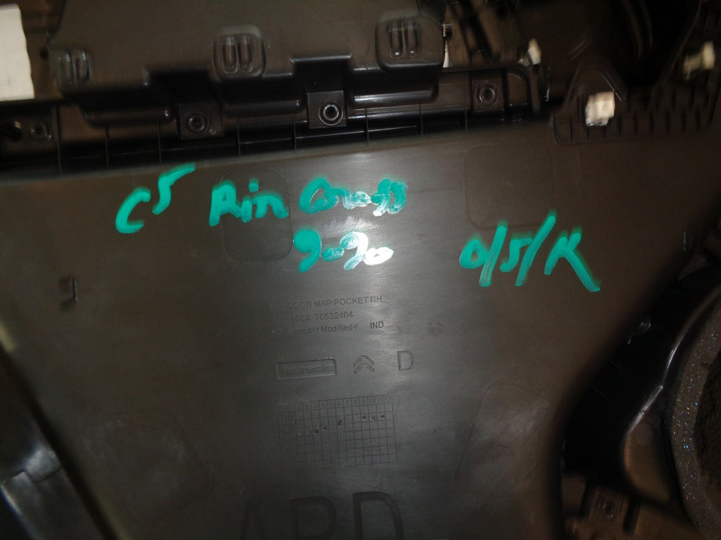 CITROEN C5 AIRCROSS 2020 OSR DRIVER SIDE REAR DOOR DOORCARD