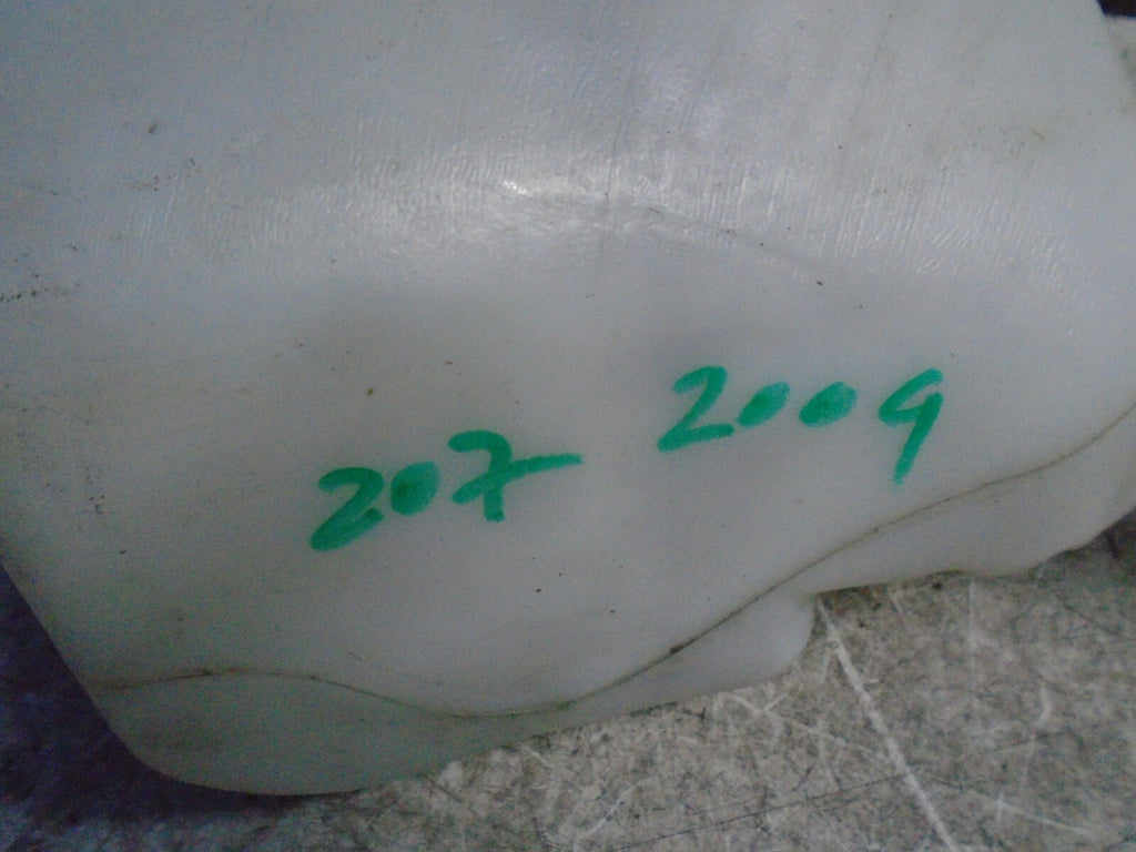 PEUGEOT 207 2009 WINDSCREEN WASHER BOTTLE
