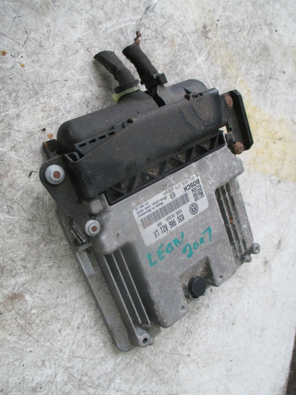 SEAT LEON MK2 2007 1.9 DIESEL ECU ENGINE CONTROL MODULE UNIT 03G906021L
