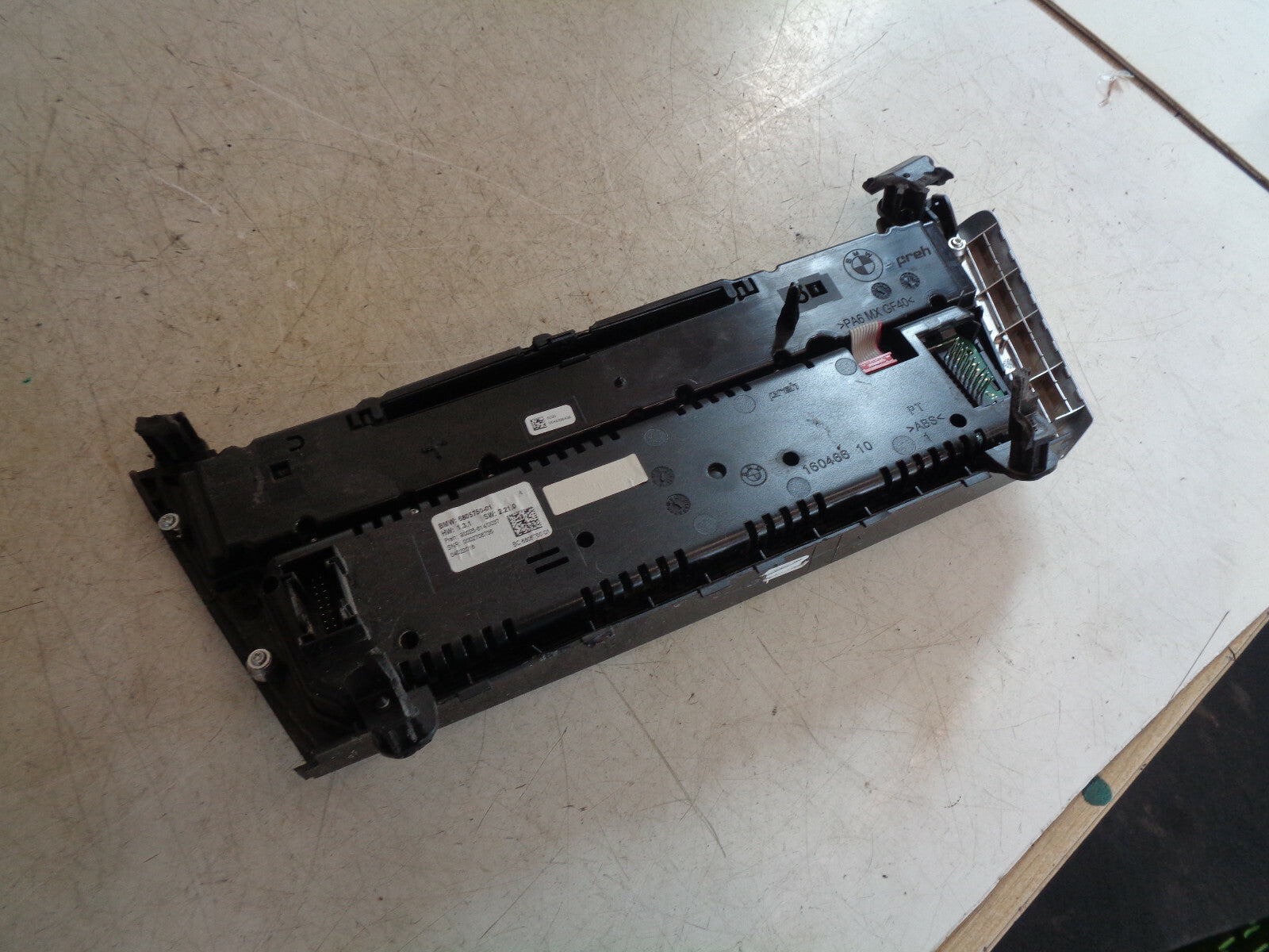 BMW 5 SERIES GT F07 2016 M SPORT HEATER CONTROL SWITCH PANEL DAMAGED 6805750