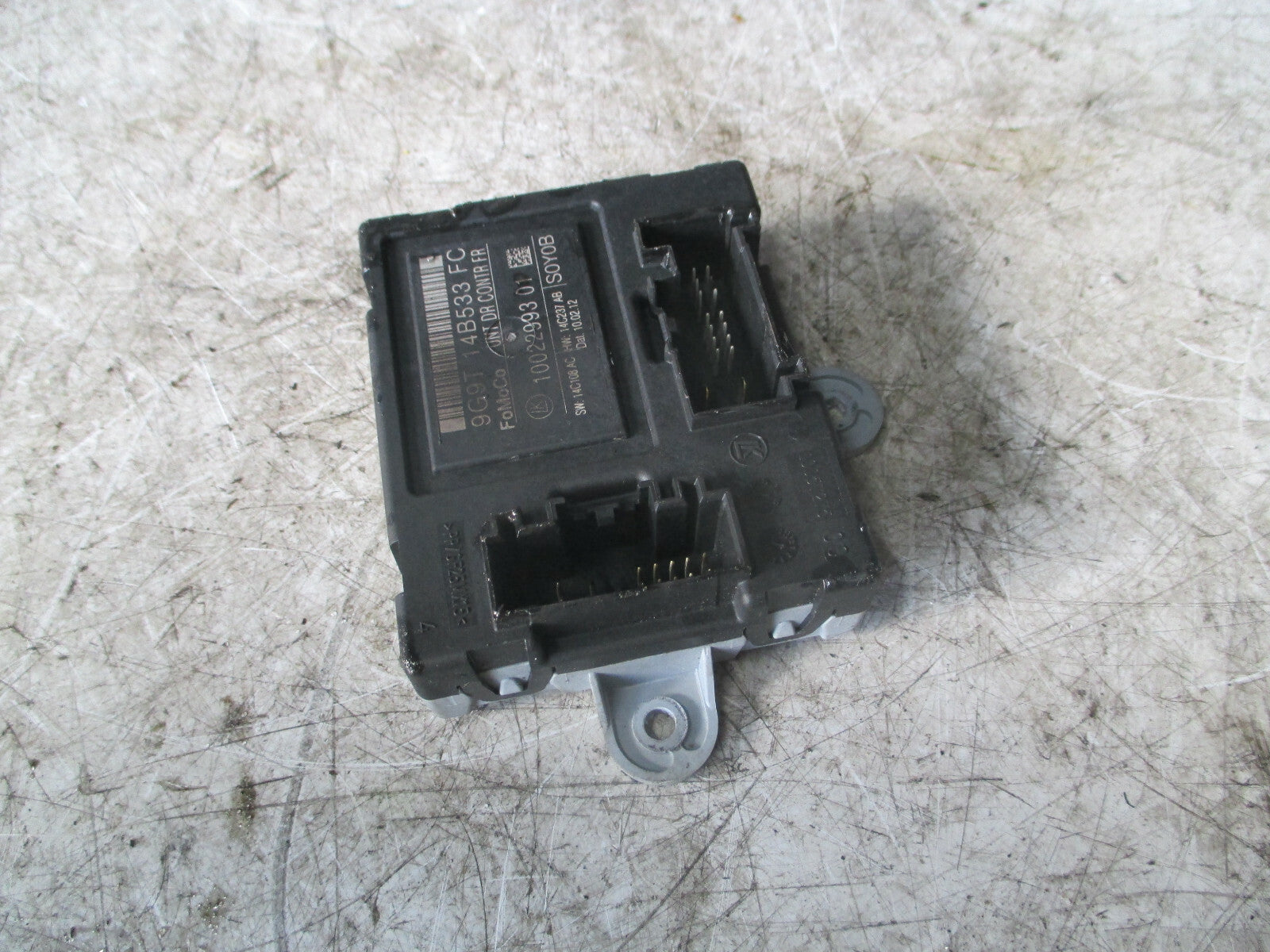 FORD GALAXY 2013 MK3 NSF PASSENGER SIDE FRONT CONTROL MODULE 9G9T14B533FC