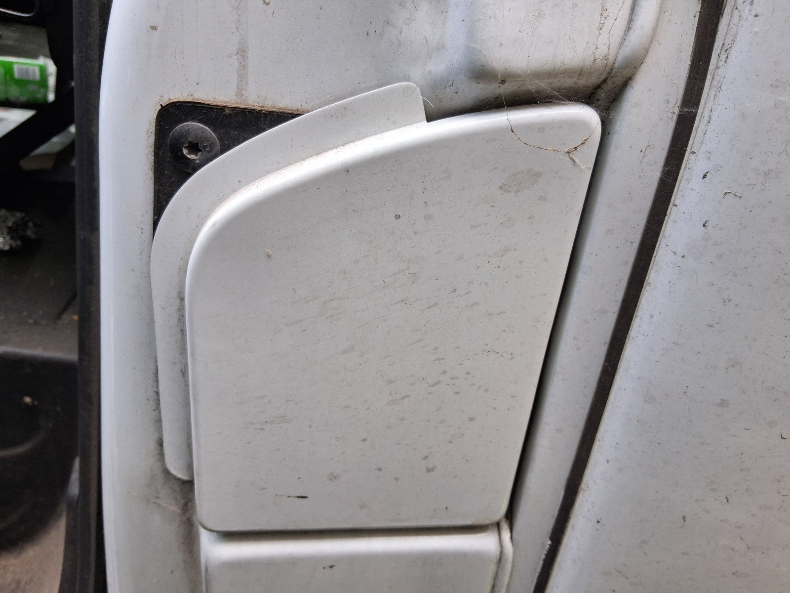 2024 RENAULT MASTER MK3 FUEL FILLING TANK FLAP COVER WHITE
