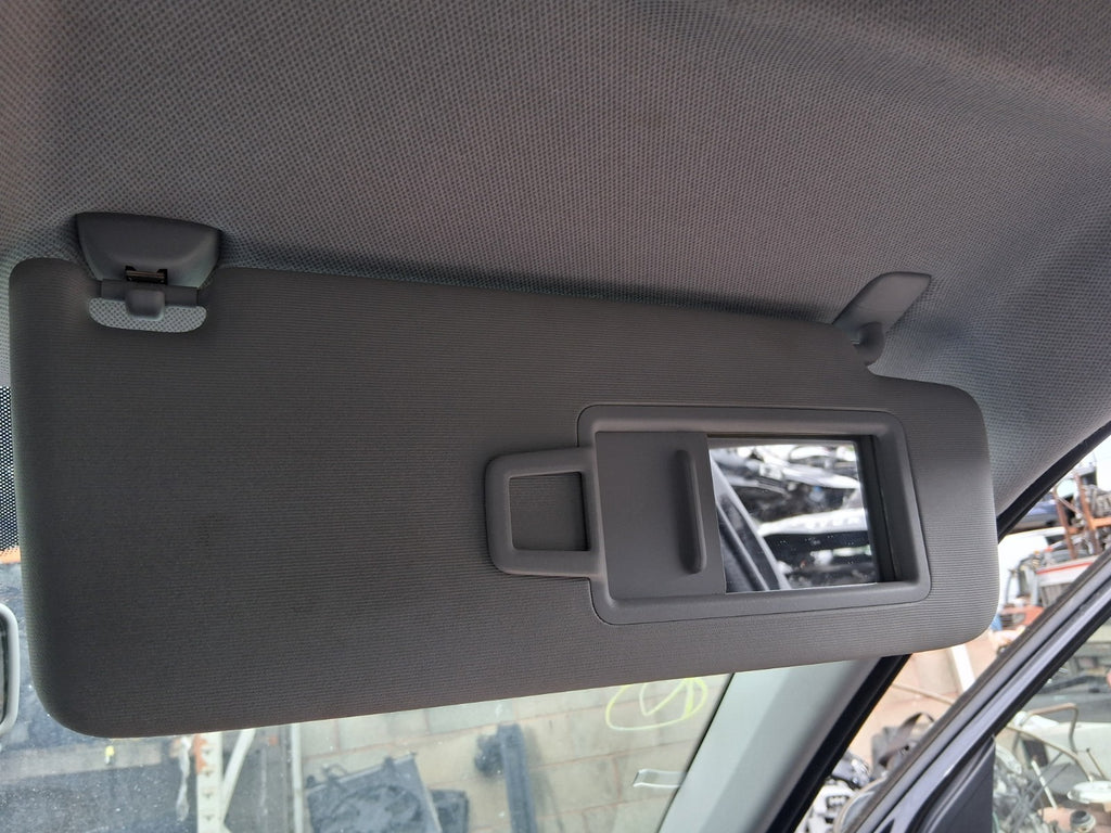 2020 SKODA FABIA MK3 NJ HATCHBACK OSF DRIVER SIDE FRONT RIGHT SUN VISOR SHADE