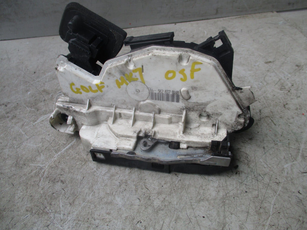 VW VOLKSWAGEN GOLF MK7 OSF DRIVERS SIDE FRONT DOOR LOCK MECH 865K2837016B