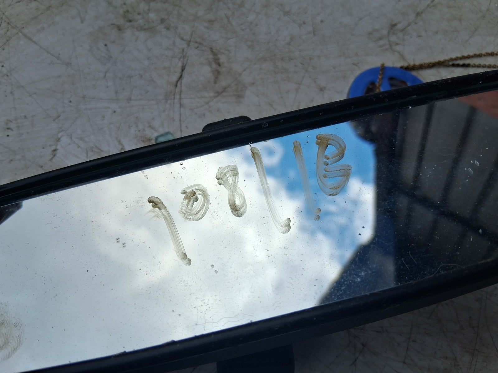 2016 PEUGEOT 108 3 DOOR MK2 INTERIOR REAR VIEW MIRROR