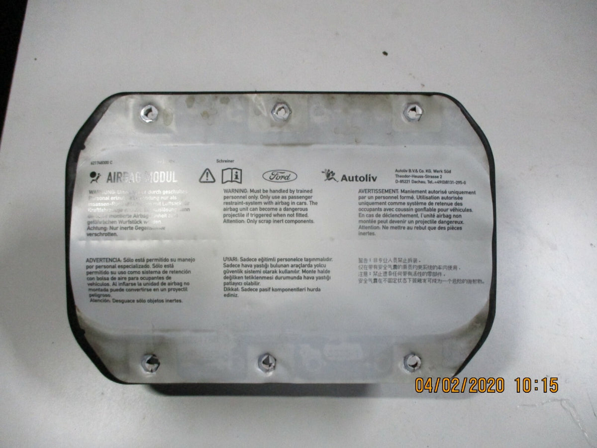 FORD FOCUS MK3 2015 NS PASSENGER SIDE AIRBAG AIR BAG BM51-A044A74 FIRE DAMAGE