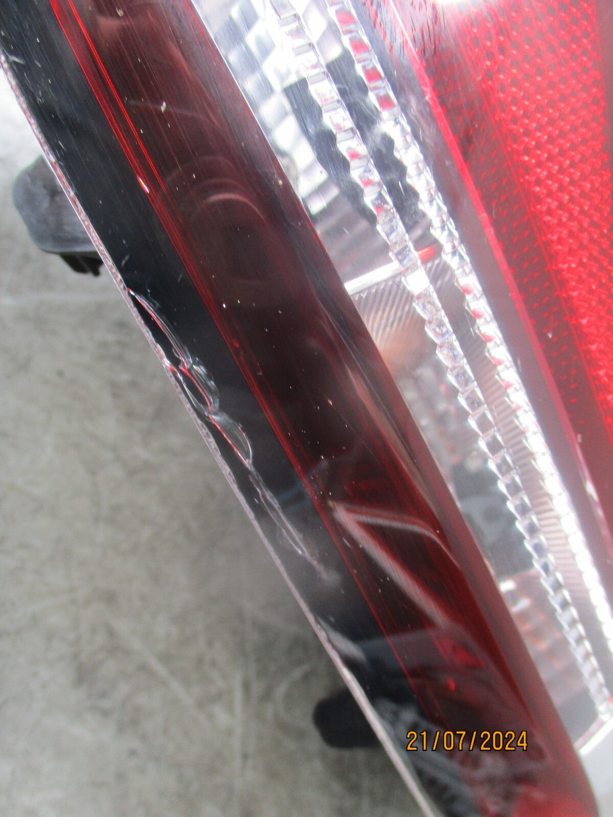 CITROEN C4 MK3 2023 OSR DRIVER SIDE REAR TAIL LIGHT LAMP