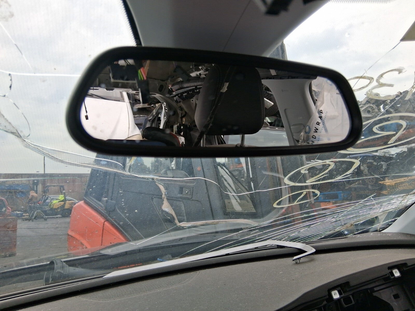 2023 VAUXHALL GRANDLAND INTERIOR REAR VIEW MIRROR