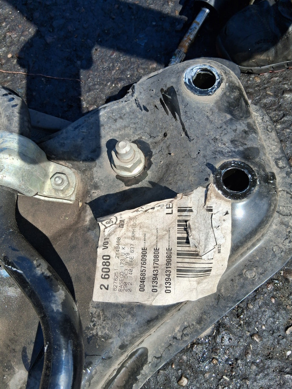 2024 FIAT DUCATO MK3 2.2 DIESEL MANUAL FRONT METAL SUBFRAME