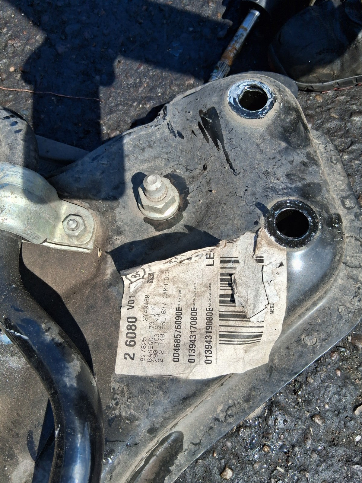 2024 FIAT DUCATO MK3 2.2 DIESEL MANUAL FRONT METAL SUBFRAME