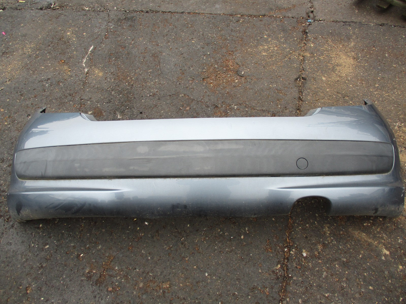 PEUGEOT 207 PRE FACELIFT REAR BUMPER COMPLETE GRIS FIR GREY EZW