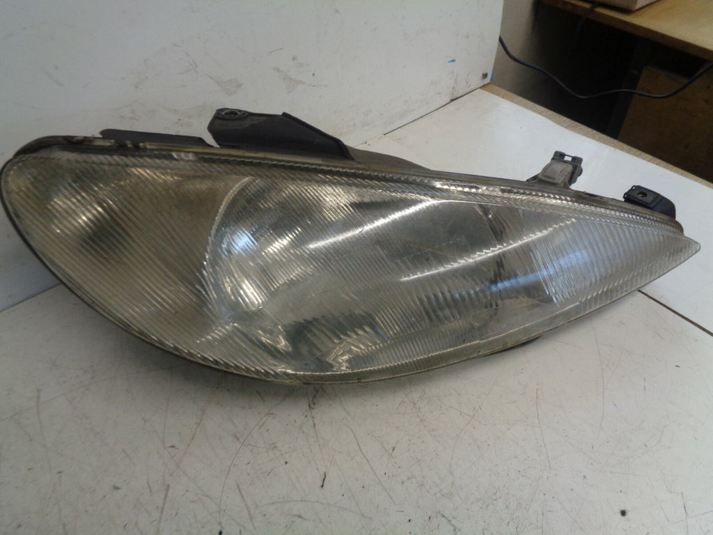 PEUGEOT 206 2001 OS DRIVER SIDE FRONT HEADLIGHT HEADLAMP