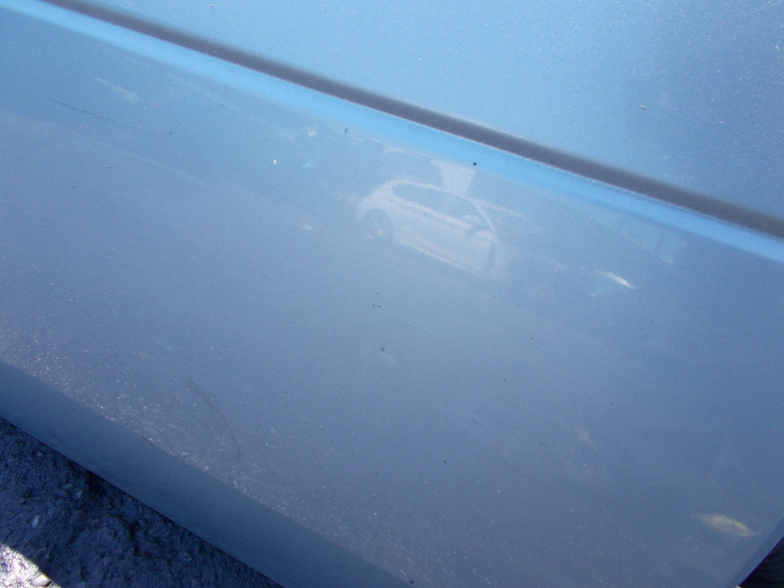 LAND ROVER FREELANDER MK1 OSF DRIVER SIDE FRONT DOOR BLUE