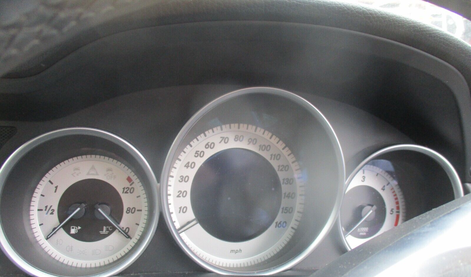 2012 MERCEDES C-CLASS COUPE FACE LIFT W204 SPEEDO INSTRUMENT CLUSTER CLOCK