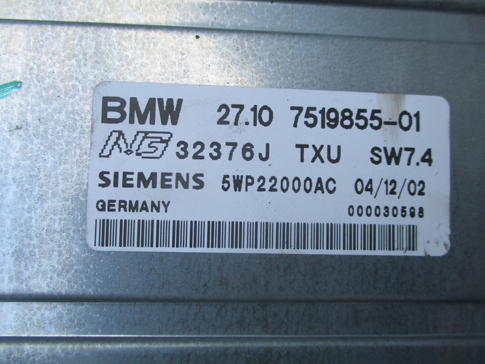 2003 RANGE ROVER L322 VOGUE TRANSFER BOX CONTROL MODULE ECU 751985501