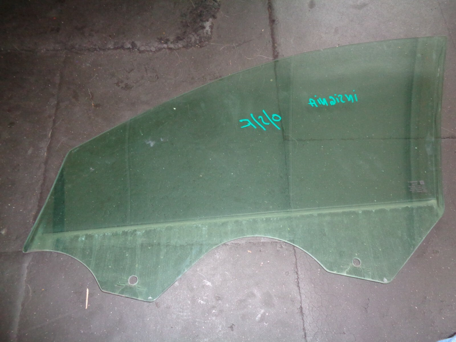 VAUXHALL INSIGNIA OSF DRIVER SIDE FRONT RIGHT DOOR WINDOW GLASS E1 43R00056