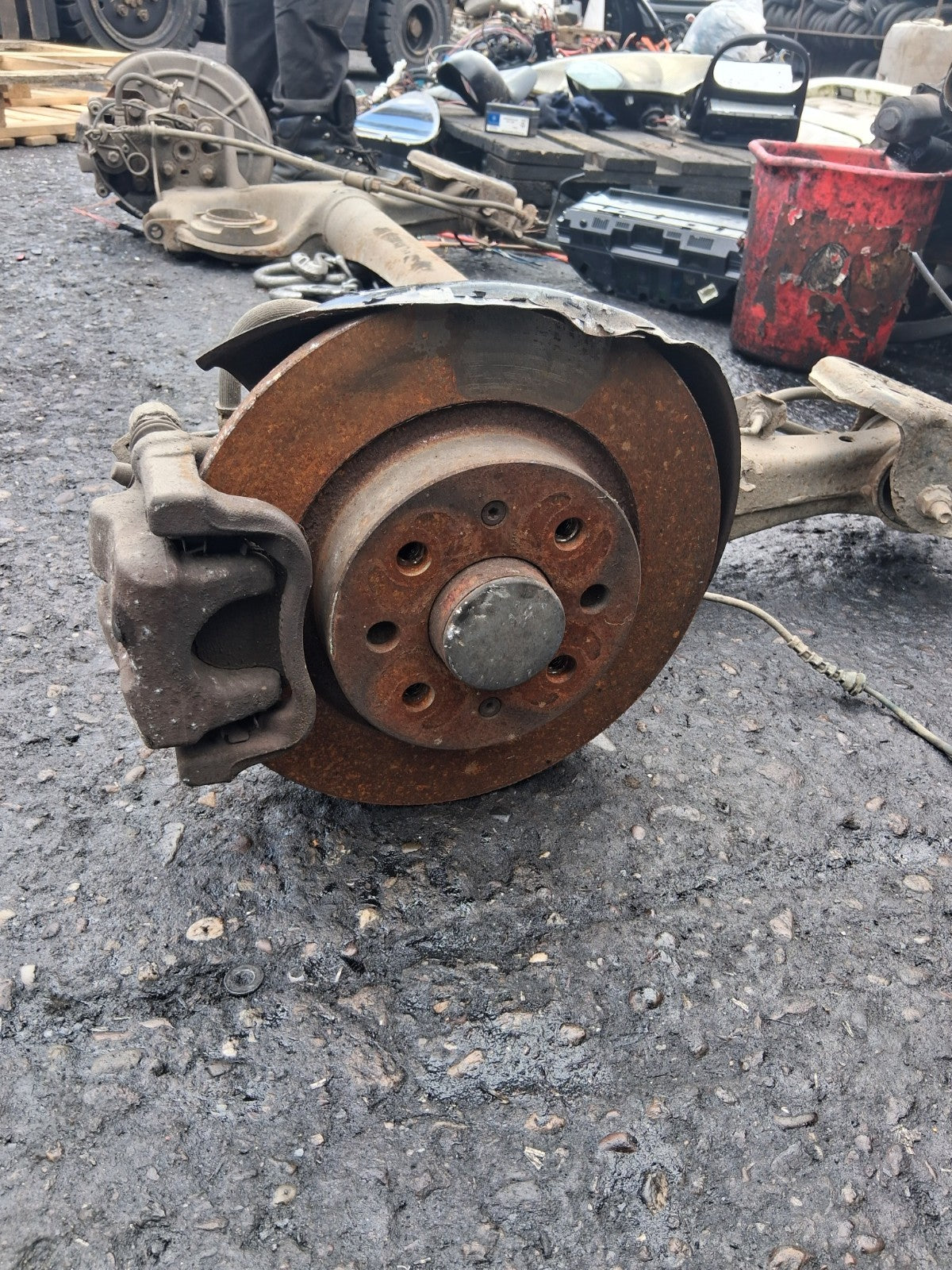 2016 VAUXHALL CORSA E REAR AXLE BEAM DISC TYPE
