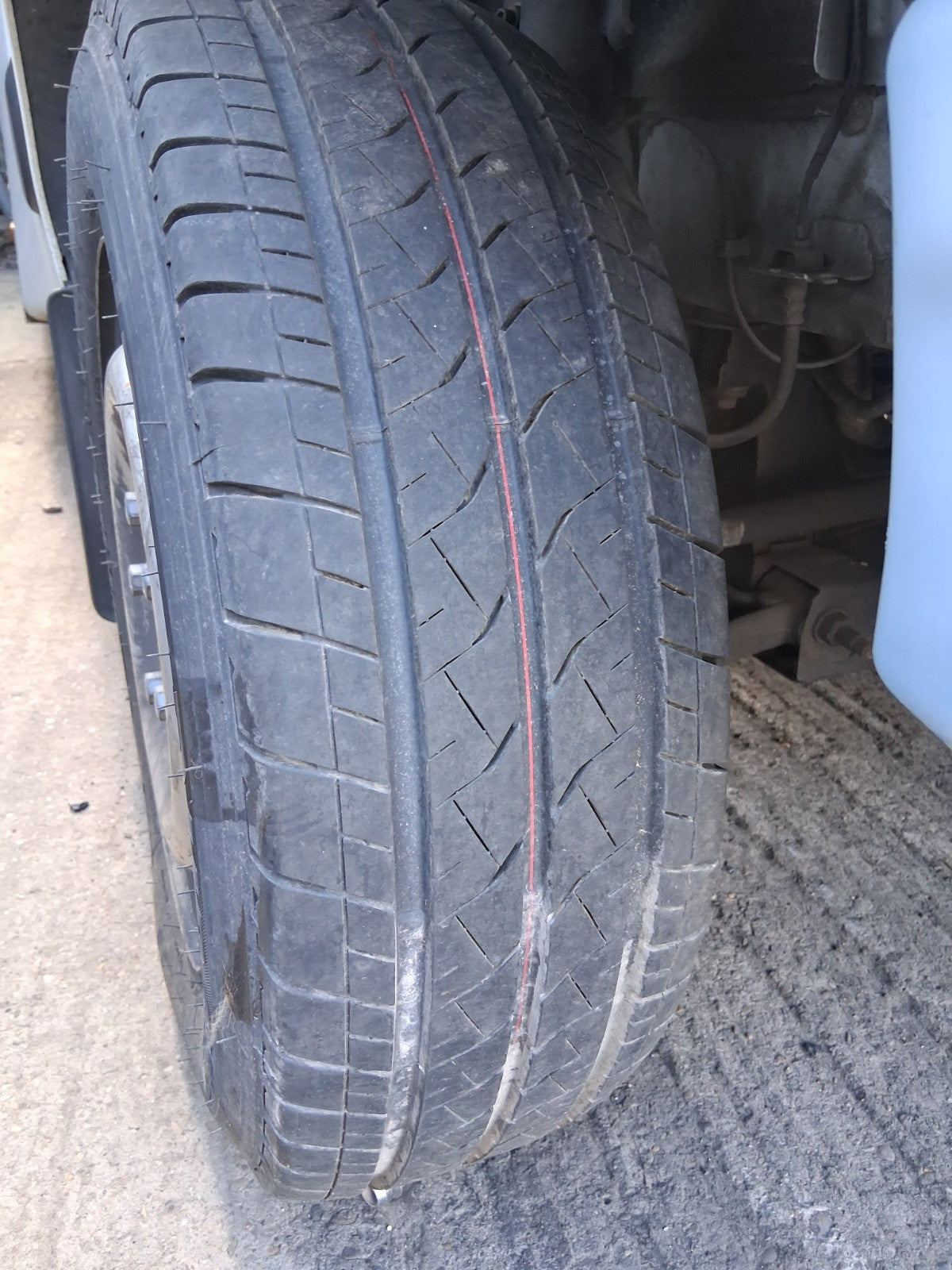 2024 RENAULT MASTER MK3 16 INCH STEEL WHEEL WITH TYRE 225/65R16 REF 1