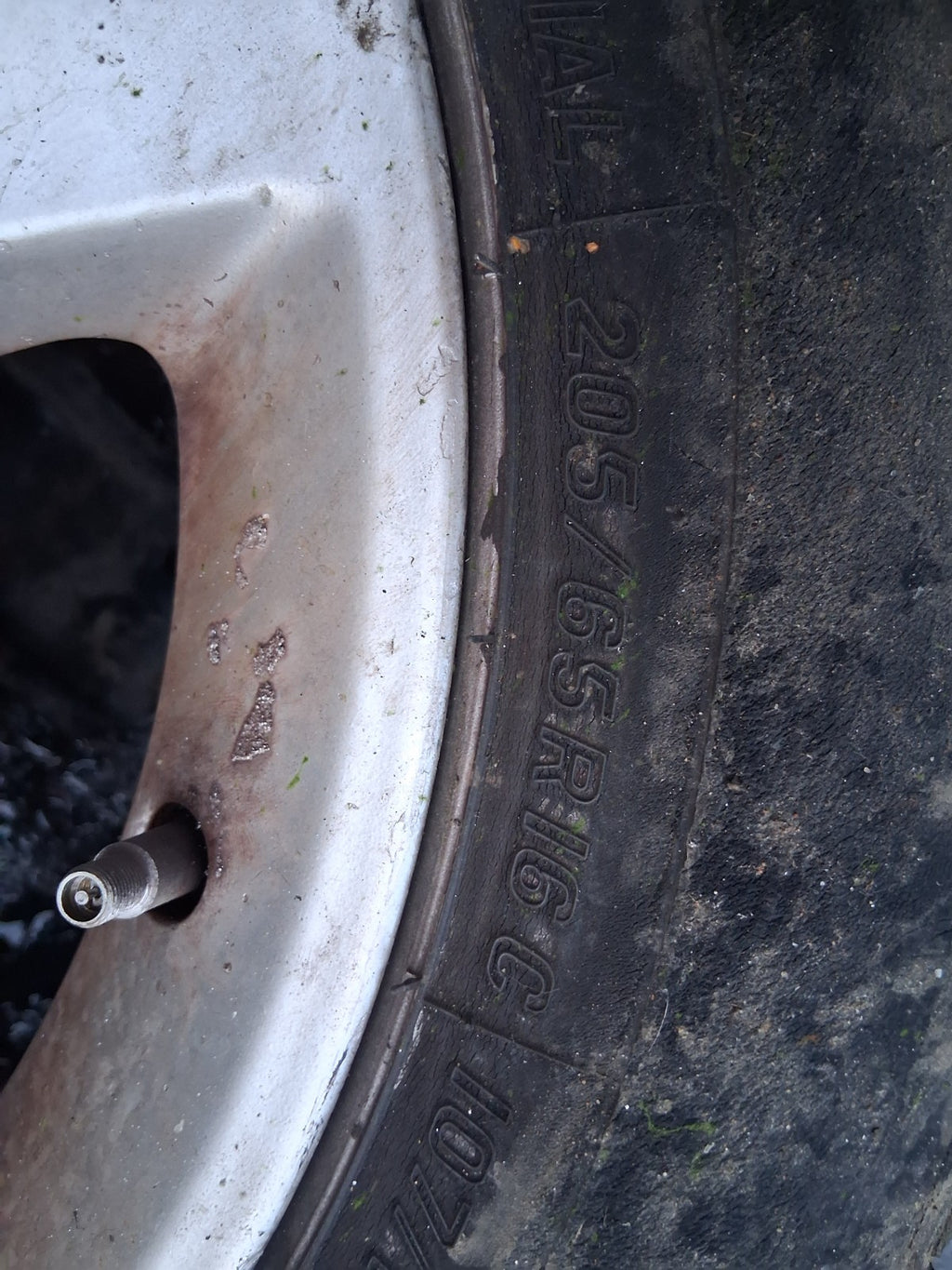 2007 MERCEDES BENZ VITO W639 16 INCH ALLOY WHEEL WITH TYRE 205/65R16