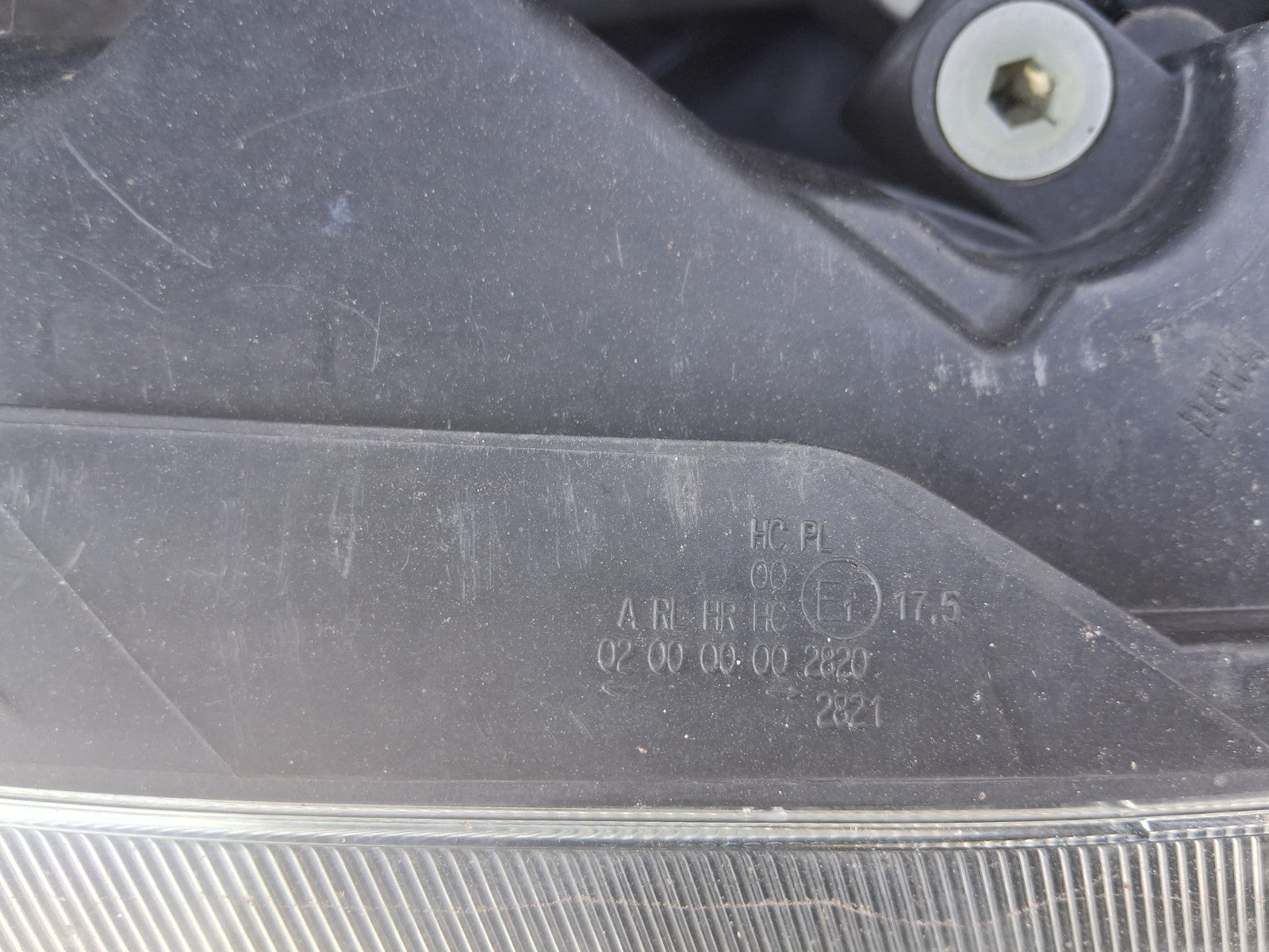 2013 VAUXHALL ASTRA J ESTATE OSF DRIVER SIDE FRONT RIGHT HEADLIGHT